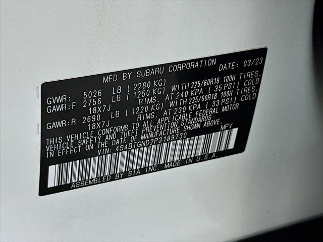2023 Subaru Outback Limited XT