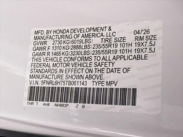 2026 Honda Odyssey Sport-L