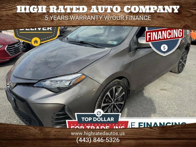 2017 Toyota Corolla SE for sale in Abingdon, MD