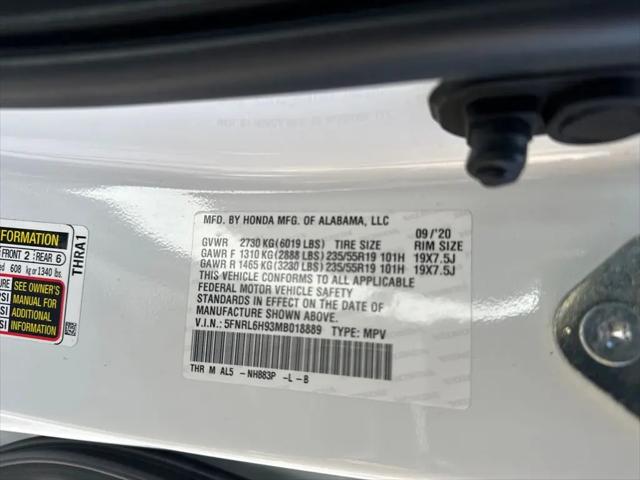 2021 Honda Odyssey Elite