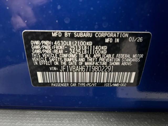 2026 Subaru WRX Premium