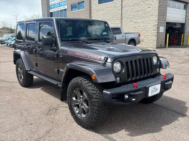 2018 Jeep Wrangler JK Unlimited Rubicon Recon 4x4 for sale in Colorado Springs, CO