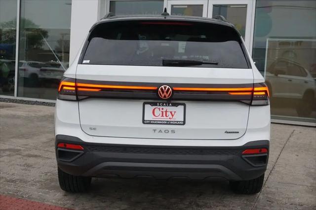 2026 Volkswagen Taos SE Black