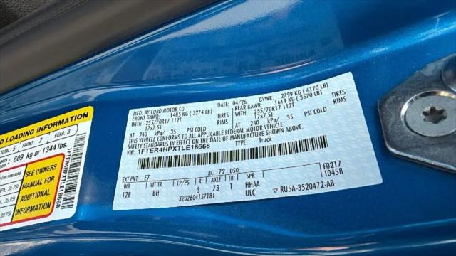 2026 Ford Ranger XLT