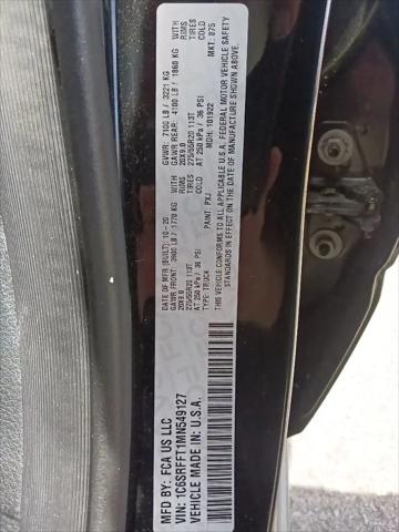 2021 Ram 1500 Big Horn Crew Cab 4x4 5'7" Box