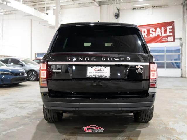 2016 Land Rover Range Rover 5.0L V8 Supercharged
