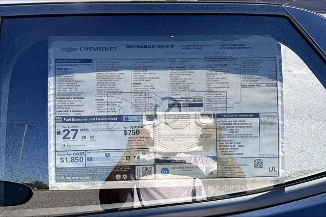 2026 Chevrolet TrailBlazer AWD ACTIV