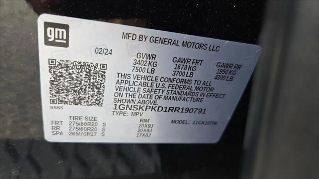 2024 Chevrolet Tahoe 4WD Z71