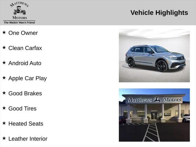 2023 Volkswagen Tiguan 2.0T SE R-Line Black
