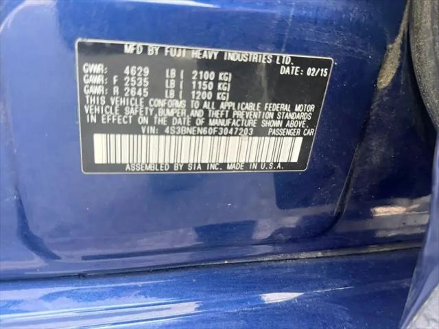 2015 Subaru Legacy 3.6R Limited
