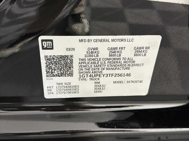 2026 GMC Sierra 2500HD Crew Cab, Standard Bed, AT4, 4WD