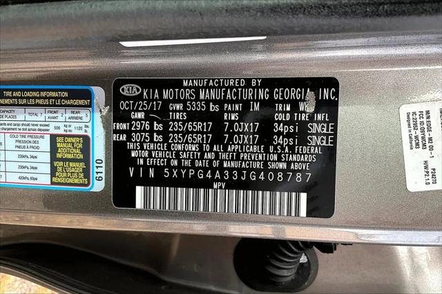 2018 Kia Sorento 2.4L LX