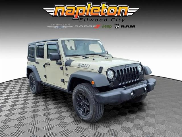 2017 Jeep Wrangler Unlimited Willy Wheeler 4x4 for sale in Ellwood City, PA