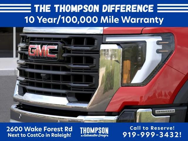 2026 GMC Sierra 3500HD Crew Cab, Long Bed, Pro, 4WD