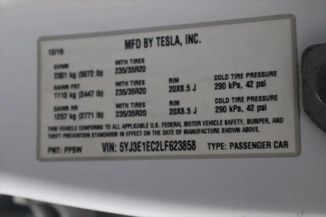 2020 Tesla Model 3 Performance Dual Motor All-Wheel Drive