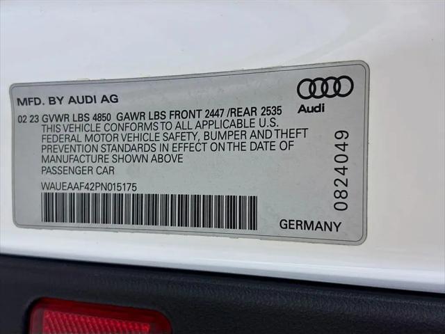 2023 Audi A4 Premium Plus 45 TFSI S line quattro S tronic