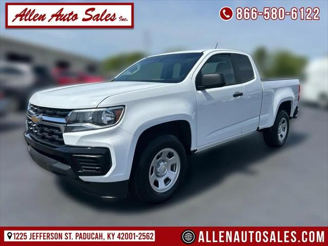 2021 Chevrolet Colorado 2WD Extended Cab Long Box WT for sale in Paducah, KY