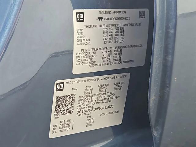 2024 GMC Sierra 1500 4WD Crew Cab Short Box SLT