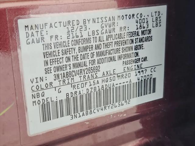 2024 Nissan Sentra SV Xtronic CVT