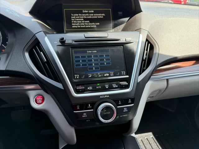 2016 Acura MDX Technology Package