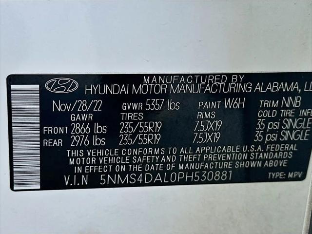 2023 Hyundai Santa Fe Limited