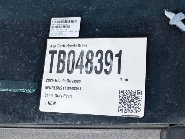 2026 Honda Odyssey Elite