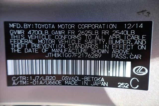 2015 Lexus ES 350 ES 350