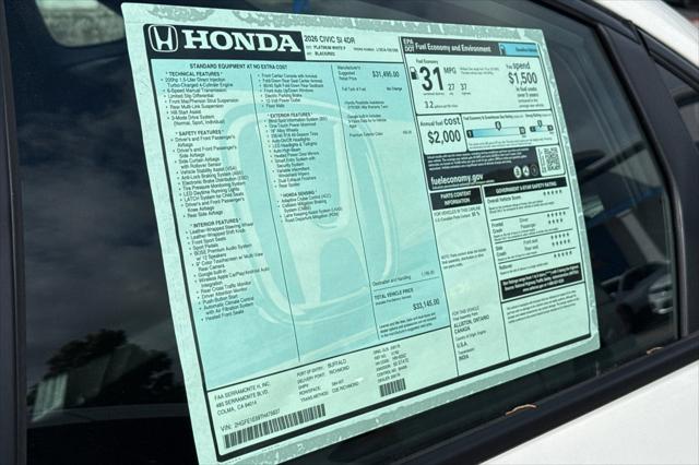 2026 Honda Civic Sedan