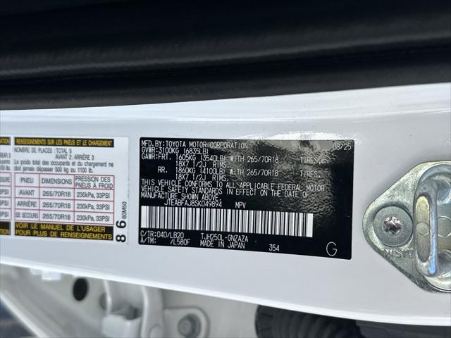 2025 Toyota Land Cruiser Base