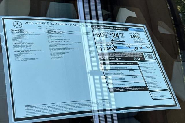 2026 Mercedes-Benz AMG E 53 E AMG E 53 E