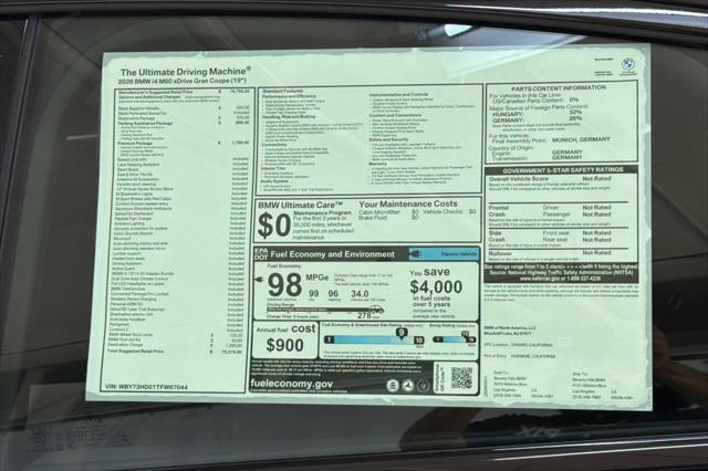 2026 BMW i4 M60