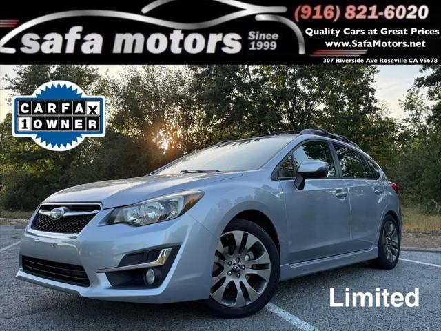 2015 Subaru Impreza 2.0i Sport Limited for sale in Roseville, CA