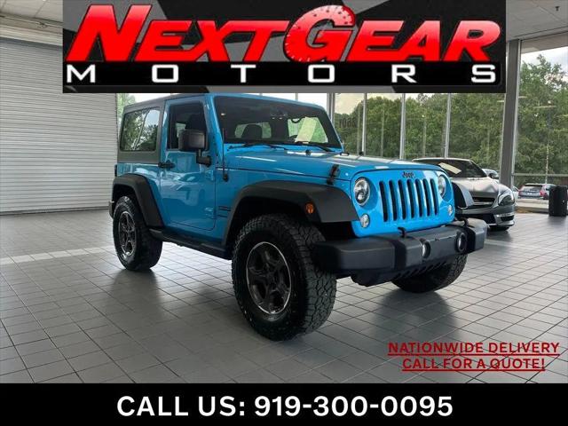 2018 Jeep Wrangler JK Sport S 4x4 for sale in Raleigh, NC