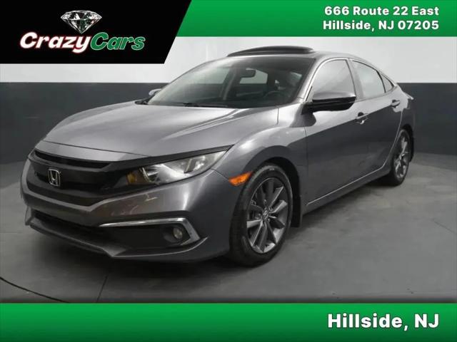 2021 Honda Civic EX-L for sale in Hillside, NJ