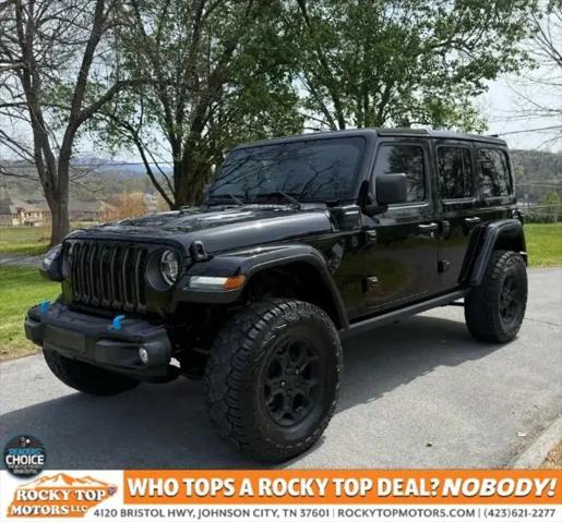 2021 Jeep Wrangler 4xe Unlimited Rubicon 4x4 for sale in Johnson City, TN