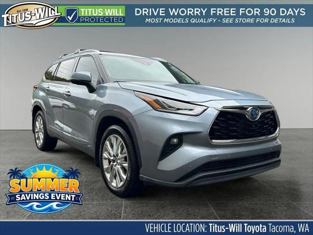 2023 Toyota Highlander Hybrid Limited for sale in Tacoma, WA