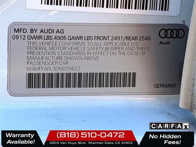 2013 Audi A4 2.0T Premium