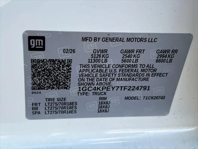 2026 Chevrolet Silverado 2500HD Crew Cab, Standard Bed, LTZ, 4WD