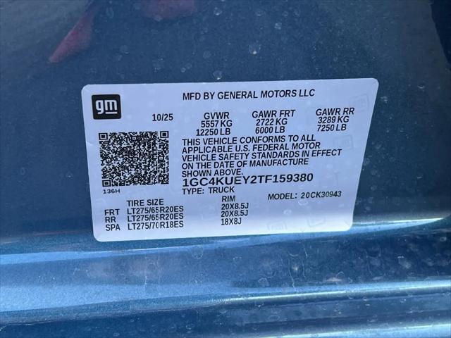 2026 Chevrolet Silverado 3500HD Crew Cab, Long Bed, LTZ Dual Rear Wheel, RWD