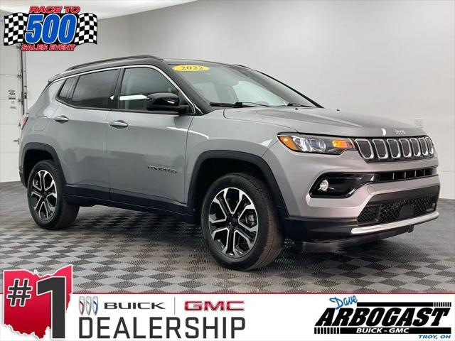2022 Jeep Compass Limited 4x4 for sale in Troy, OH