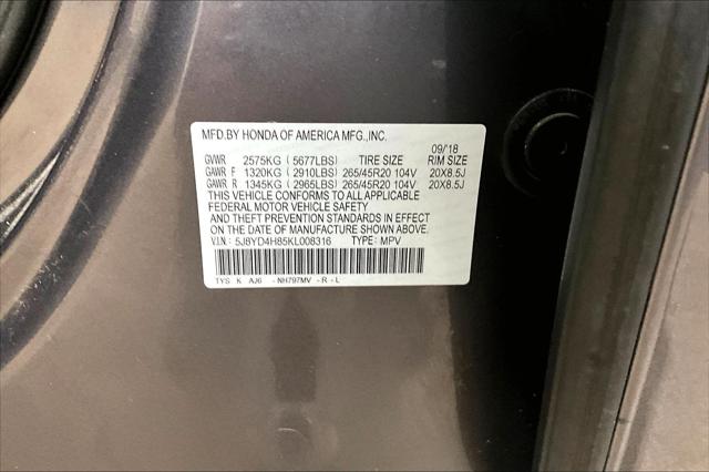 2019 Acura MDX Advance Pkg