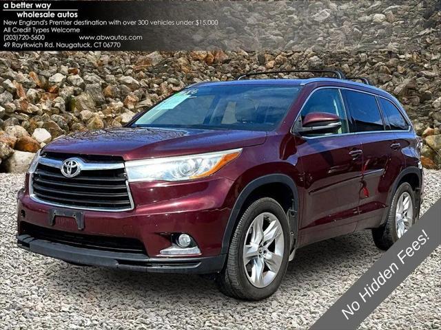 2016 Toyota Highlander Limited V6 for sale in Naugatuck, CT