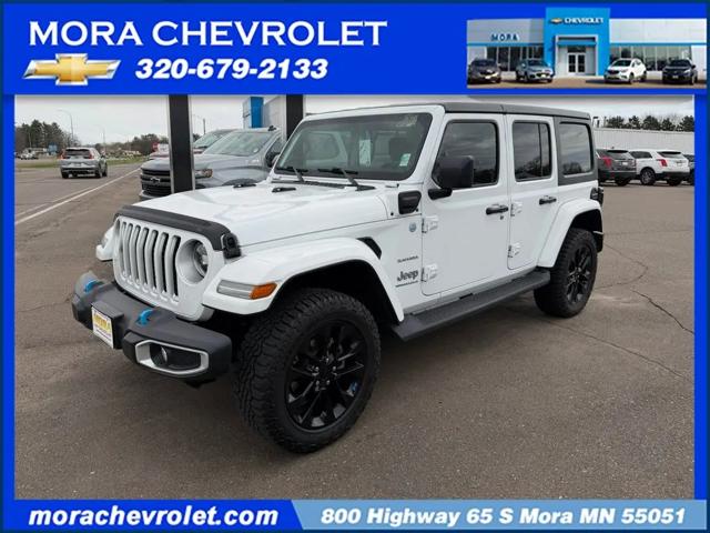 2023 Jeep Wrangler 4xe Sahara 4x4 for sale in Mora, MN