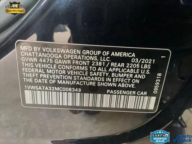 2021 Volkswagen Passat 2.0T SE