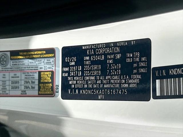 2026 Kia Carnival MPV EX