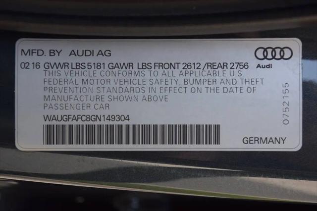 2016 Audi A6 2.0T Premium Plus