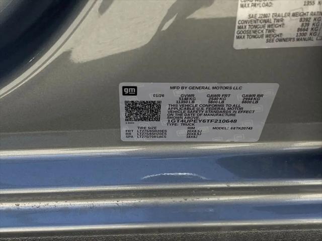 2026 GMC Sierra 2500HD Crew Cab, Standard Bed, AT4, 4WD
