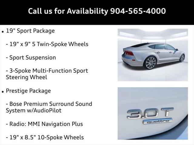 2013 Audi A7 3.0T Premium