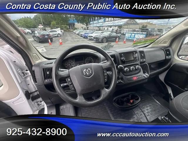 2018 Ram ProMaster Cargo Van Low Roof 136" WB