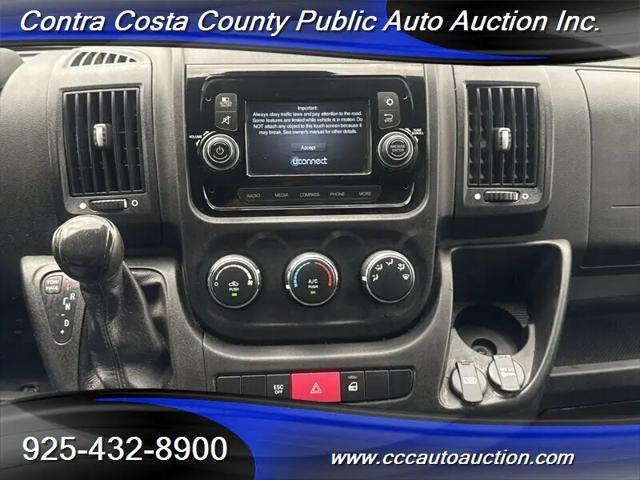 2018 Ram ProMaster Cargo Van Low Roof 136" WB